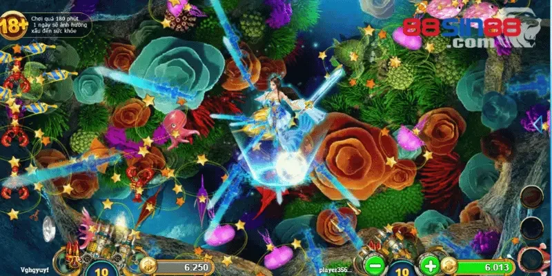 Hòa Mình Vào Thế Giới Đại Dương Cùng Bắn Cá Tiên 3D 4 Sử dụng các tính năng khi bắn cá hiệu quả